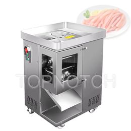 Multi Function Automatic Cut Pork Meat Grinder Household Commercial Stainless Steel Cutting Machine Electric flesh Cutter 550w