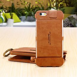 Phone Case For 11 Pro Max Xs xr 5 c 6 s se 7 8 Plus Hanging waist coque Leather Wallet shell Cover bag