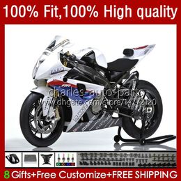 Injection Mold Bodyworks For BMW S-1000RR S1000 White blue RR 2015 2016 2017 2018 Body 20No.70 S1000-RR 2015-2018 S 1000RR 1000 RR S1000RR 15 16 17 18 OEM Fairing Kit