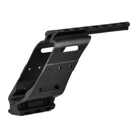 50pcs Tactical Pistol Scope Polymer Nylon Rail Side Mount For Glock 17 Water Gun Bracket Hunting Accessories
