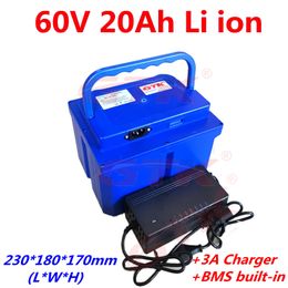 GTK 60V ebike lithium ion battery gtk electric bicycle battery 60V 1500W electric scooter battery