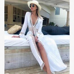 Bathing Suit Plus Size Cover Up Summer Beach Dress Coverups For Women Wear Swimwear Ups Sarong Coverup Women's