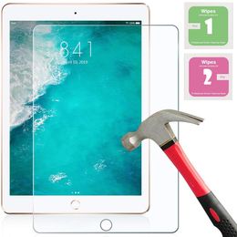 0.4mm 9H Premium Tempered Glass Screen Protector Film For iPad Pro 12.9 Air 4 Air4 10.9 11 7 8 9 10.2 10.5 9.7 Mini 2 5 6 Mini6 With OPP Bag No Package