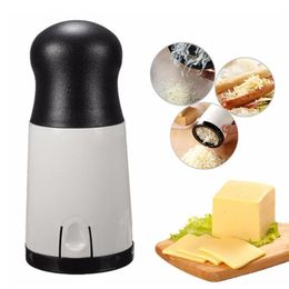 Stainless Steel Cheese Shredder Slicer Handheld Grinder Butter Baking Tools 210423