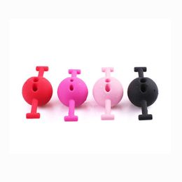 Massage Items Silicone BDSM Mouth Gag Replacement Ball Restraints Open Mouth Breathable Fetish Gags Adult Sexy Toys For Couple Adult Game M