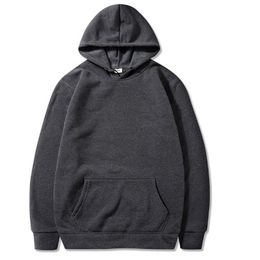 Herren Hoodies Sweatshirts Factory Unisex Langarm String Hoodie Pullover Jersey Plus Size Sporttaschen Kapuzenfleece