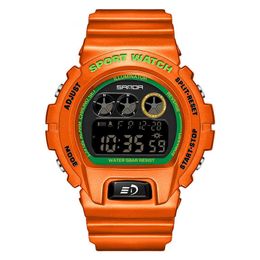 New Top Brand Men's Digital Watches Trend Waterproof Sport Military Wristwatches Quartz Watch for Men Clock Relogio Masculino G1022