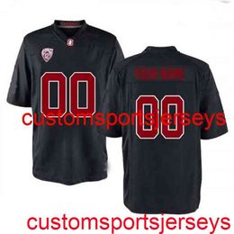 Stitched 2020 Men's Women Youth Custom Stanford Cardinal Black NCAA Football Jersey XS-5XL 6XL