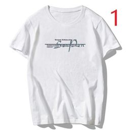 Short-sleeved men's t-shirt cotton round neck Korean version of the half-sleeved clothing clothes trend loose youth 210420