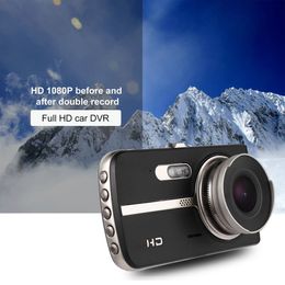 Deelife Dash Cam Car Dvr Video Camera Recorder HD 1080P Registrator Dual Dashcam Black Dvrs Box
