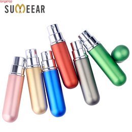 20pcs 5ml Mini Refillable Portable Perfume Bottle &Travel Aluminum Empty Spray Atomizer Cosmetic Parfum Bottlehigh qty