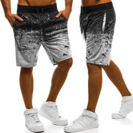 2021 printing beach shorts men Slim fitness beachwear fashion swimming wear for man Running Sports swim suits summer Sea Surf