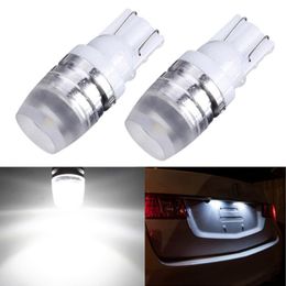 100Pcs White T10 W5W Wedge 5630 2SMD LED Bulbs 168 194 Car Clearance Width Indicator Lamps Reading License Plate Light 12V