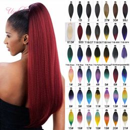 5pcs one lot for One Head Easy Braids Hair 5pcs Ombre Braiding Crochet Hair Extensions 20inch Synthetic 20lots Whoelsale Price