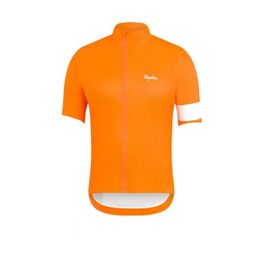 RAPHA team Summer Men's Cycling Shirts Road Racing Uniform Short Sleeves Bicycle Jersey Breathable Sports Tops Rapo Ciclismo S21040522