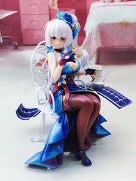 Anime Sexy Girls Figure Azur Lane Brilliance Never-ending Tea Party ver. PVC Action Figure Collectible Model Adult Toys Doll Q0522
