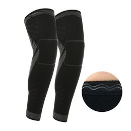 Long Knee Compression Sleeve Pad Leg Non-slip Bandage Warmer For Men And Women Weightlift Elbow & Pads