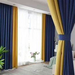 Modern luxury High End Curtain 10 Years Warranty Bedroom Living Room Balcony Window Screen Curtain Villa Decoration 210913