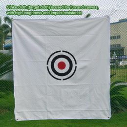 target range UK - Golf Training Aids Useful Driving Range Target Supplies Practice Backstop UV-Proof No Deformation Cloth Traget
