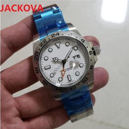 factory high quality Men Watches 42mm GMT time zone 216570 Black Dial sapphire glass 316 Stainless Steel Automatic Mechanical Self-wind Fashion Wristwatches Gift