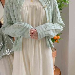 spring Plus Size Summer Girls Boho Party Chiffon Female Vintage Dress white long Sleeve Women Dresses Robe Vestido 210417