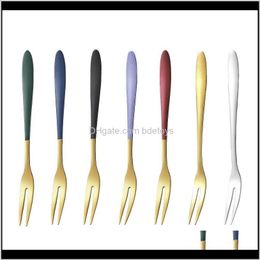2pcs Recipiente FAVENGO 16 Pcs Tenedores Fruta Niños Tenedor de Fruta de Dibujos Animados para Niños Tenedor para Fruta Acero Inoxidable Fruit Fork Tenedores de Postre para Aperitivos Ensalada Pastel