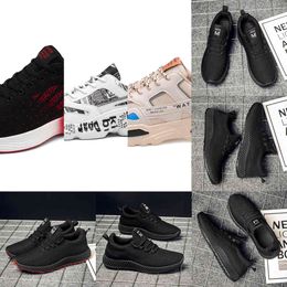 Y09G shoes men mens platform running for trainers white TT triple black cool grey outdoor sports sneakers size 39-44 25