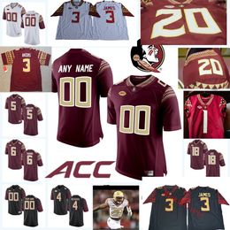 2022 NCAA Custom Stitched College Football Jersey 3 Derwin James 12 Deondre Francois 5 Jameis Winston 2 Deion Sanders 3 Cam Akers #4 Dalvin Cook