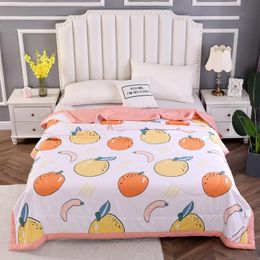 Summer Washed Cotton Single Double Child Student Dormitory Air Conditioning Is Machine Washable Cool Comfortable Comforter Quilt Comforters