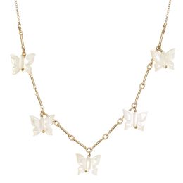 14K Gold Filled Jewellery Handmade Choker Pendants Femme Kolye Collares Shell Necklace for Women