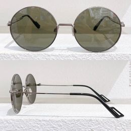 Progettista sunglasses 180 2F fashion classic casual shopping mens or womens metal half frame round lens glasses super good-looking UV400 top quality