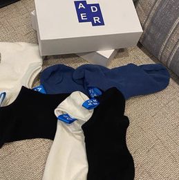 Personality Thin socks men's and women's tide cotton socks shallow mouth sports boat socks 3 pairs/box