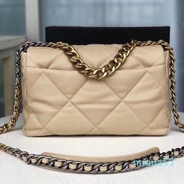 Handbags for gold chain Genuine LeatherLuxury Designer Classic Women brand fashing Bags Shoulder Messenger Goatskin bag