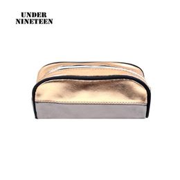 Under Nineteen 2021 Fashion PVC Makeup Organiser Bag Portable Cosmetic Neceser Toiletry Washing Pouch Wholesale Custom Bags & Cases