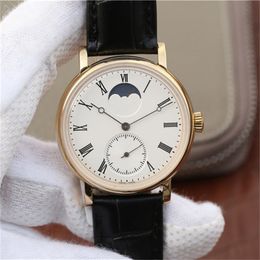 VF Montre De Luxe mens Watches 40X11 mm imported Cal.98800 manual mechanical movement steel luxury watch designer watchs Wristwatches