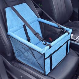 Waterproof Pet Carriers Dog Car Seat Cover Carrying for Dogs Cats Mat Blanket Rear Back Hammock Protector Transportin Seat Bag2633