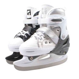 skate shoes children's adjustable ice beginner's men's and women's student adult warm real skates