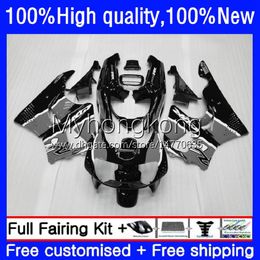 Bodys Kit For HONDA CBR 893RR 900RR 893 900 CC 89 90 91 92 93 Bodywork 36No.85 CBR900RR CBR893RR 1989 1990 1991 1992 1993 CBR900 CBR893 RR Black grey 89-93 OEM Fairing