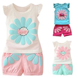 Toddler Kids Baby Boys Girl Cartoon Outfits t Shirt Tops Shorts Clothes Set All Outfits Clothes Baby Girls Clothing Suit Ropa G1023