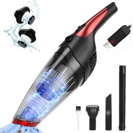 Mini Car Vacuum Cleaner 6800Pa 100W High Power Portable Vacuum-Cleaner for Cars Detailing Small