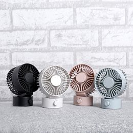 2021 Mute fan desktop mini usb 4 inch small fans macaron four Colours silent multifunctional