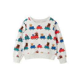 Jumping Metres Children Sweatshirts with Cars Animals Print Fashion Sport Boys Tops for Autumn Winter Kids Hoody Shirts 210529