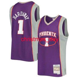 Stitched custom Penny Hardaway Purple 2001-2002 Men's Women Youth Basketball Jersey XS-6XL