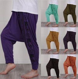 Mens Baggy Harem Pants Festival Hippie Boho Alibaba Desert Trousers Men Casual Loose Male Clothing 4XL 5XL1