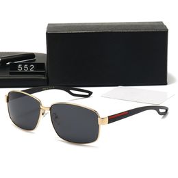 Top Quality New Fashion Sunglasses For Man Woman Eyewear Brand Designer Sun Glasses UV400 Lenses with Retail box and case 552