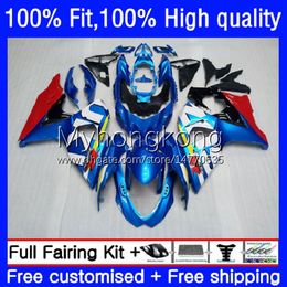 Injection Fairings For SUZUKI Hot blue red GSXR600 K11 GSXR750 23No.3 GSXR 600 750 CC 600CC 11 12 13 14 15 16 17 GSXR-600 750CC 2011 2012 2013 2014 2015 2016 2017 OEM Body