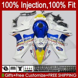 Injection Mould Body For HONDA CBR 1000 CBR1000 RR CC Fairings CBR1000RR Rothmans Blue 12 13 14 15 16 50No.66 CBR 1000RR 2012 2013 2014 2015 2016 1000CC 12-16 OEM Fairing