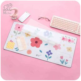 Cartoon Business Non-slip Mouse Office Computer Desk Laptop Cushion Table Storage Memo Mat Learning Pad