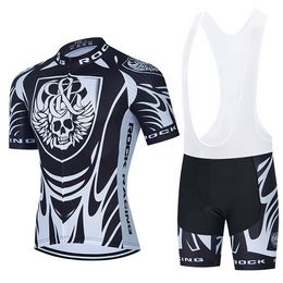 2022 ROCK RACING Cycling Jersey Set MTB Uniform Mens Cycling Kit Bicycle Clothing Summer Maillot Culotte