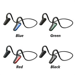 M-D8 Bone Conduction Headphones Open Ear BT 5.2 Wireless Stereo Earphones IPX5 Waterproof Hands-free Sports Running Headset